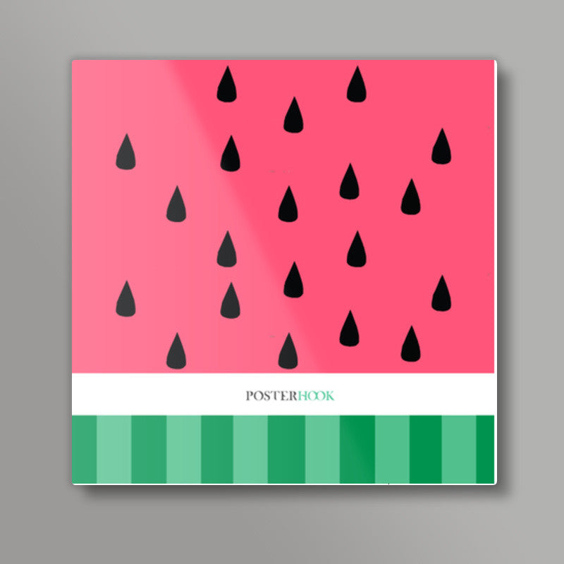 Watermelon Square Art Prints