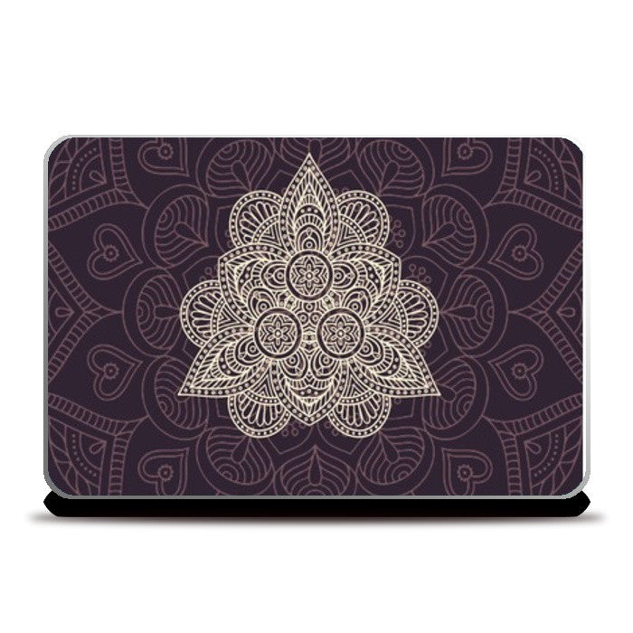 Mandala triangle  Laptop Skins