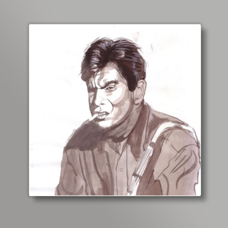 Dilip Kumar is a superstar par excellence Square Art Prints