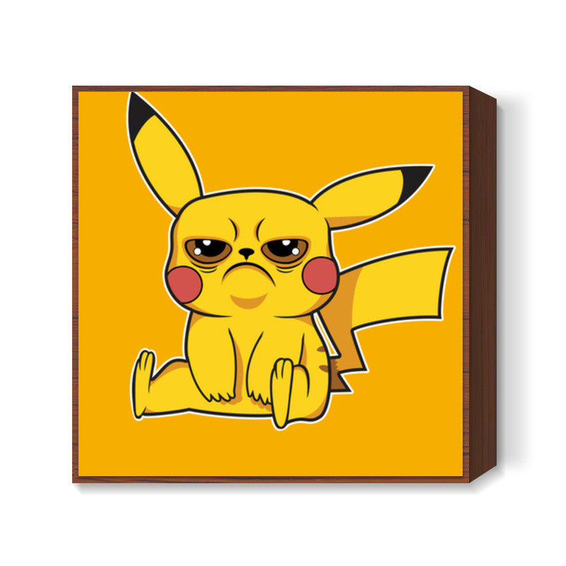 pikachu Square Art Prints