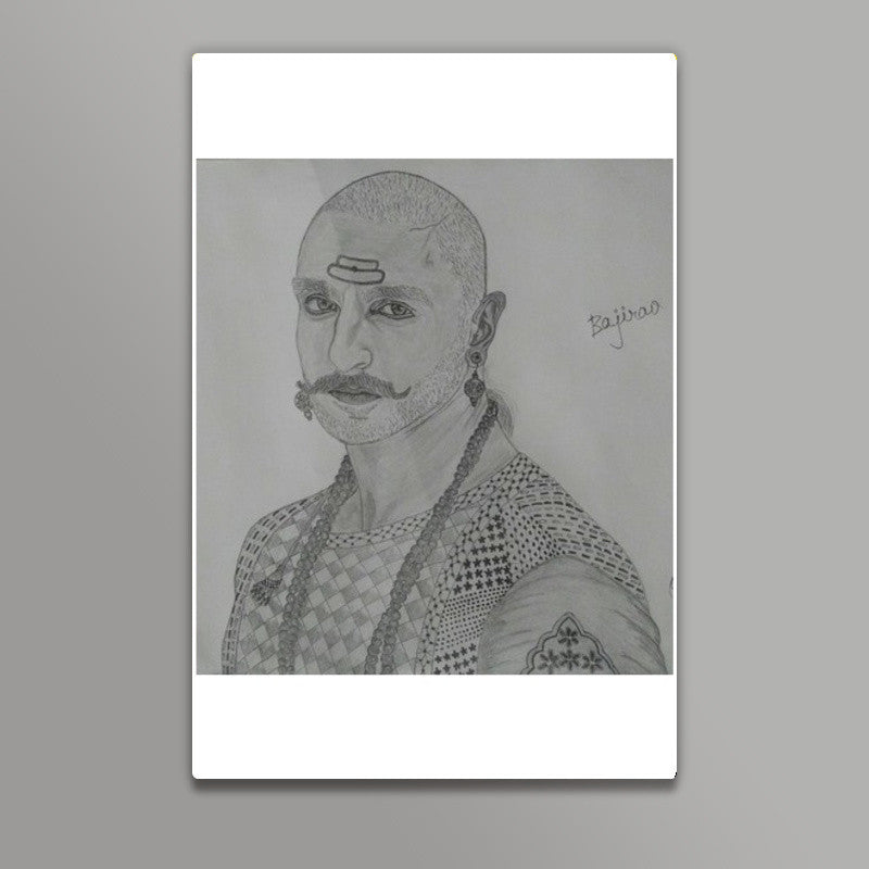 Ranveer singh from bajirao mastani wall art Wall Art