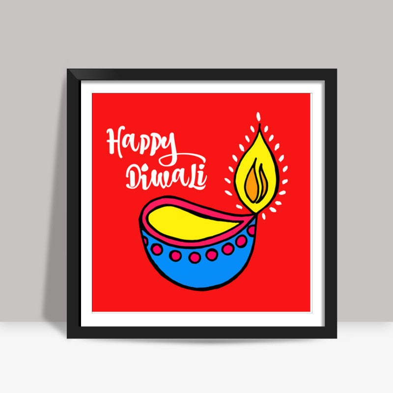 How To Draw Happy Diwali Drawing | DIY Easy Diwali Card Handmade | Simple  Diya Colouring Video 2024 - FinetoShine