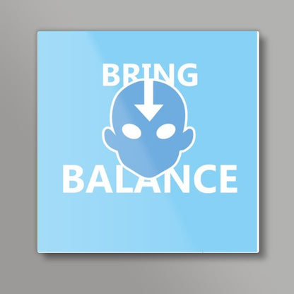 AVATAR AANG Square Art print Square Art Prints