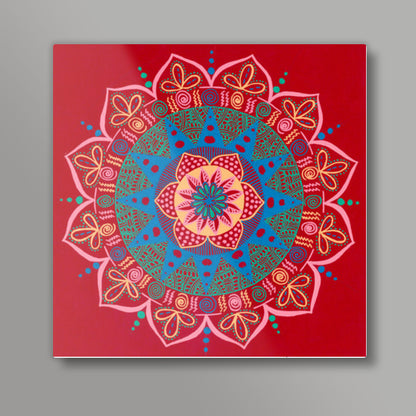 Mandala Square Art Prints