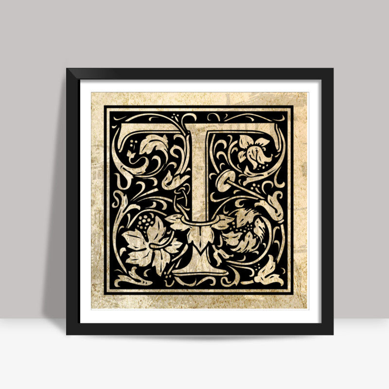 Ornate T Square Art Prints