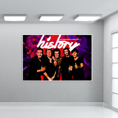 One Direction Memorabilia Wall Art