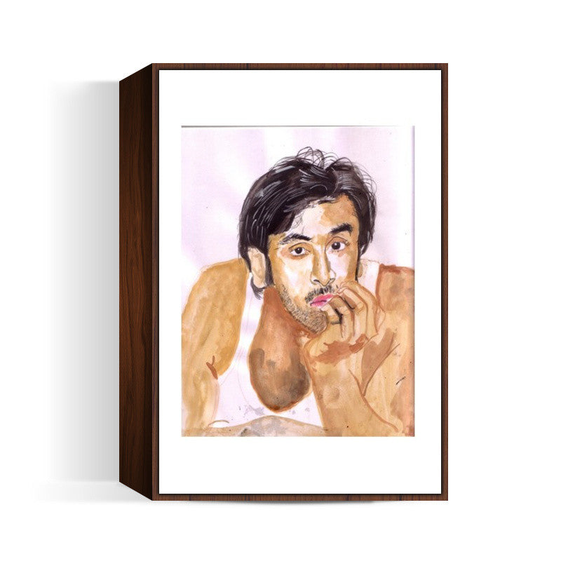 Superstar Ranbir Kapoor feels that if he can dream it, he can do it Wall Art