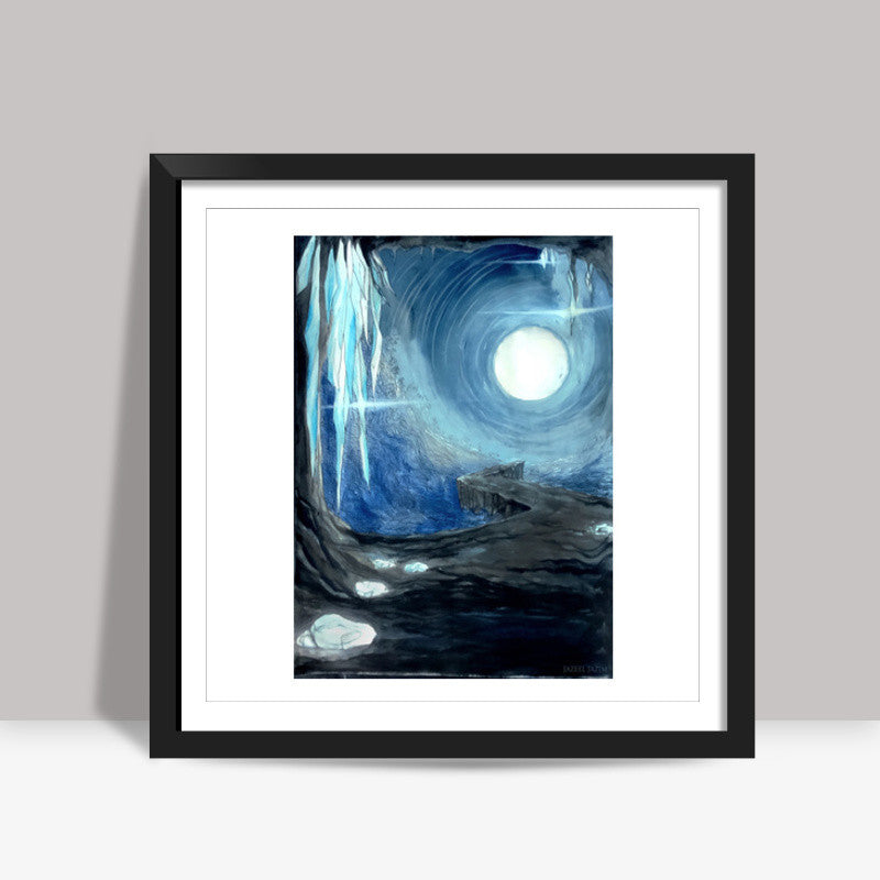 Crystal Cave Square Art Prints