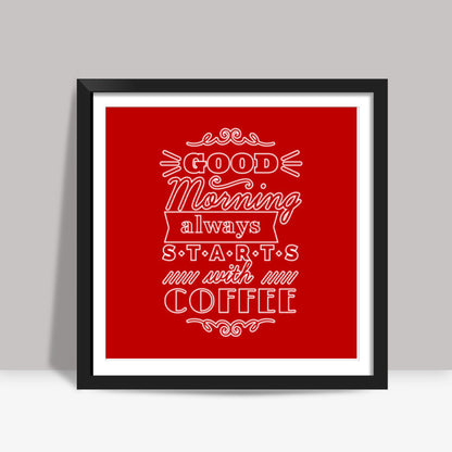 Coffee Square Art Prints