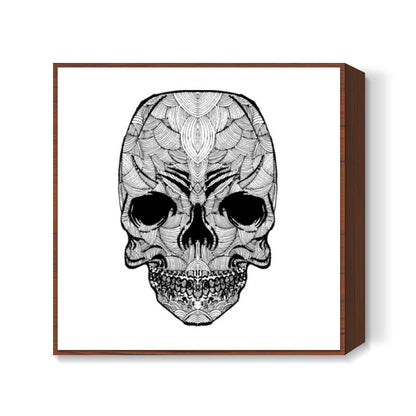 Doodle skull Square Art | Pradeep Chauhan