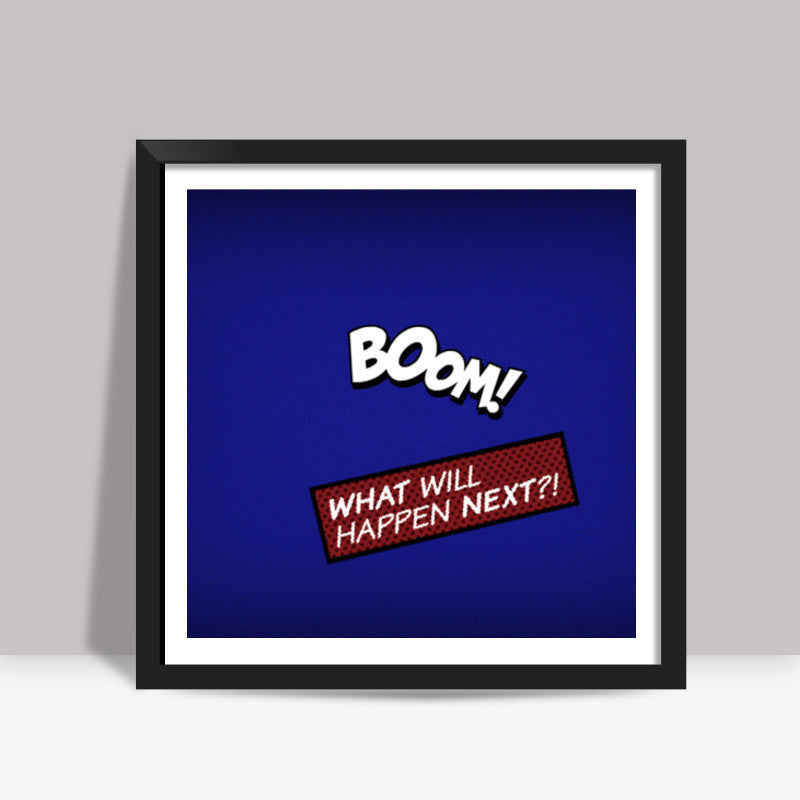 Comic Fun Square Art Prints