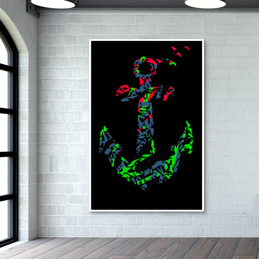 anchor wall art Wall Art