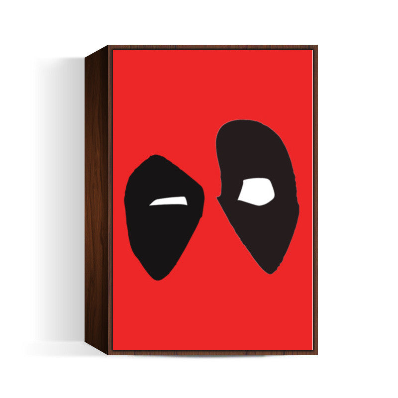 Deadpool Minimal Design Wall Art