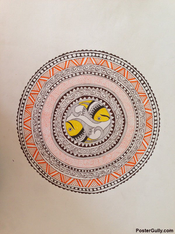 Brand New Designs, Madhubani Circle Artwork