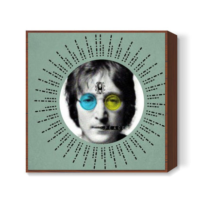 Peace | John Lennon Square Art Prints