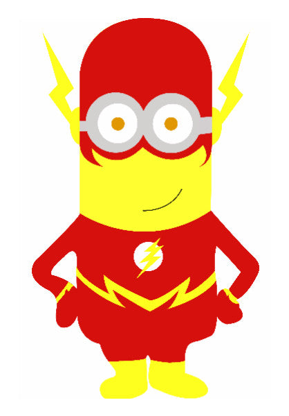 Wall Art, Minion as Flash FanArt Wall Art