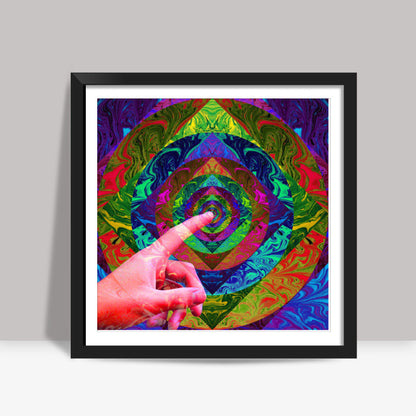 Magic Touch Square Art Prints