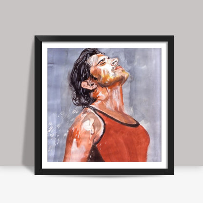 Undying spirit, unending passion of Hrithik Roshan Square Art Prints