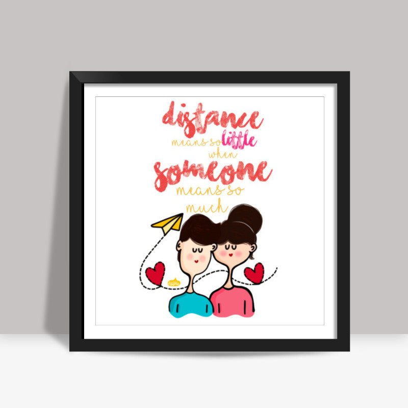 LOVE! Square Art Prints