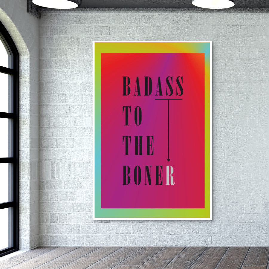 Badass to the bone Poster | Dhwani Mankad