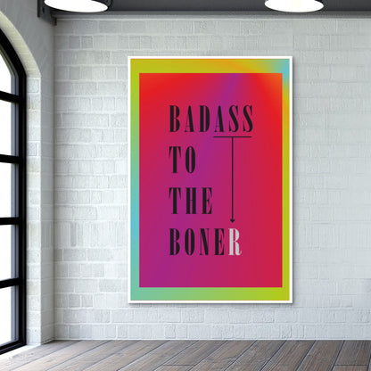 Badass to the bone Poster | Dhwani Mankad