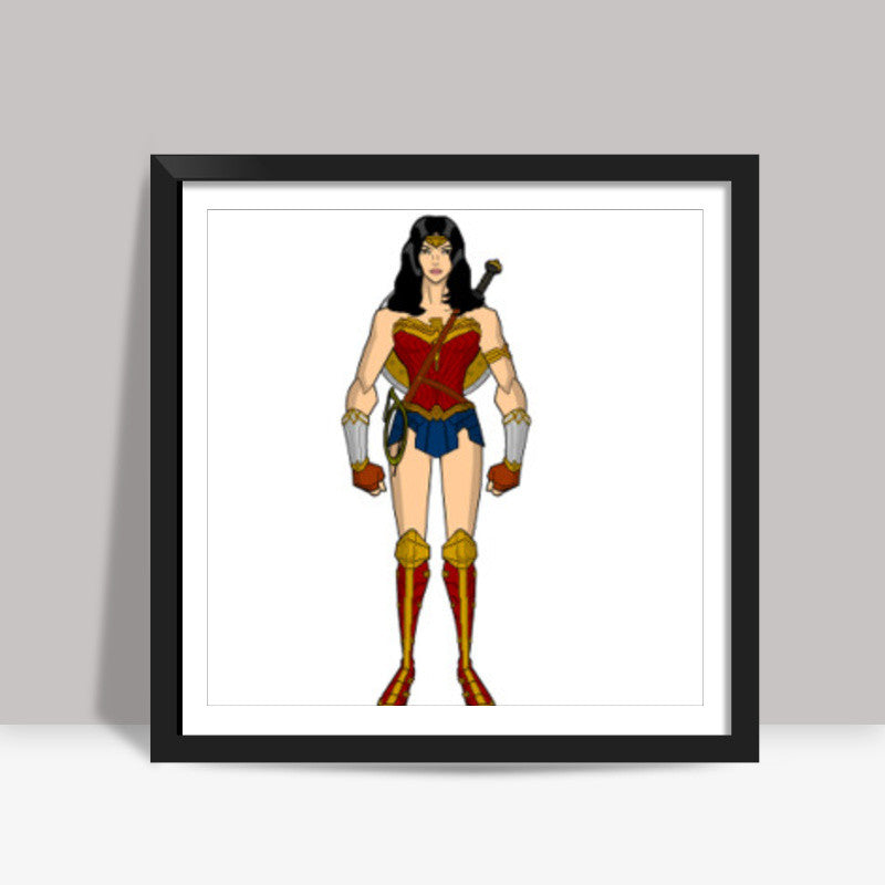 Wonder Woman the Amazon Princess Square Art | Wonder Woman