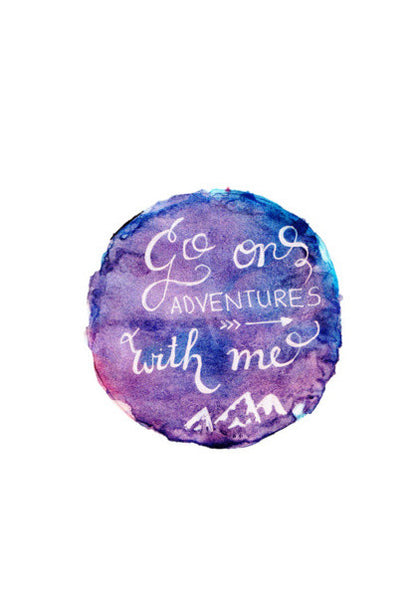 Wall Art, Adventures Quote Wall Art