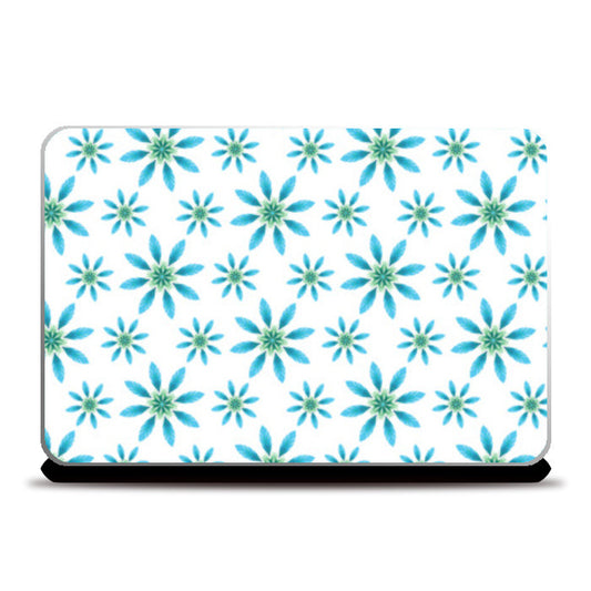 Flower Pattern Laptop Skins