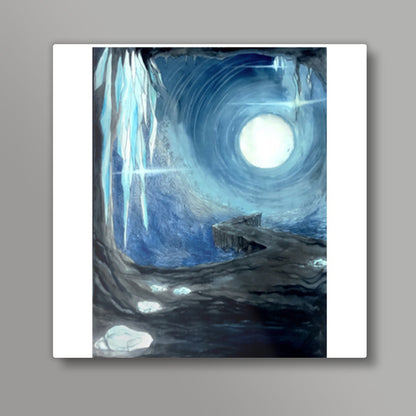 Crystal Cave Square Art Prints