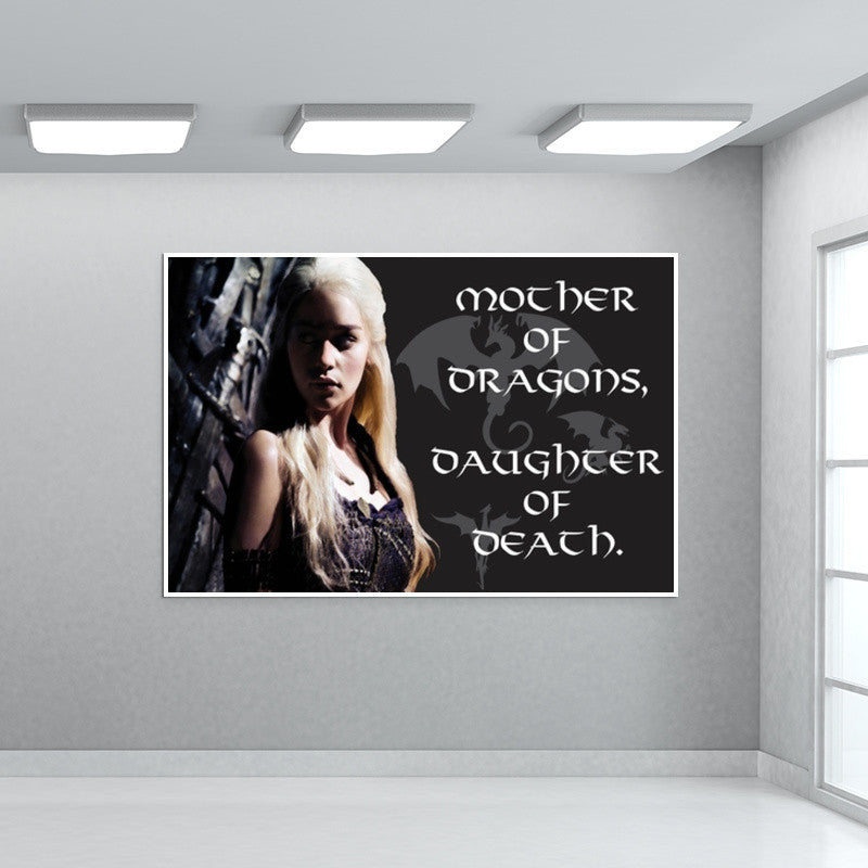 Game of thrones: Mother of dragons Wall Art