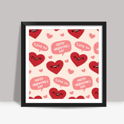 Valentines Day Square Art Prints