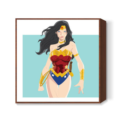 WONDER WOMAN Square Art Prints