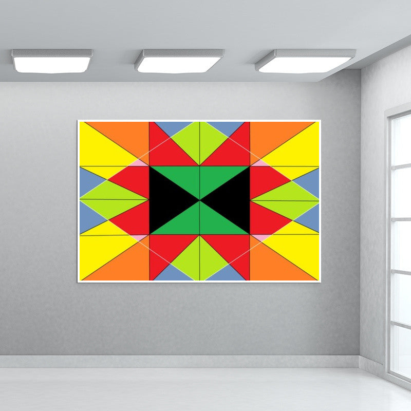 Abstract Symmetry Wall Art