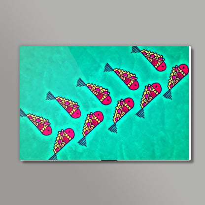 Quirky Fish Zenscrawl Wall Art