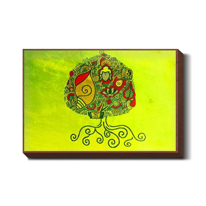 Bodhi Tree Zenscrawl Wall Art | Meghnanimous