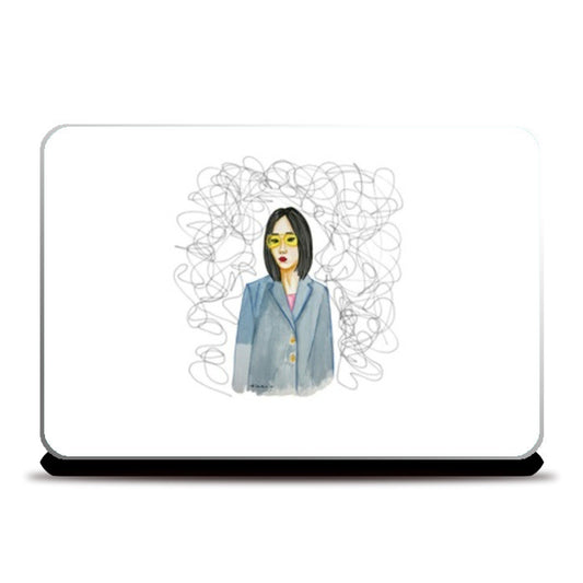 Thought Burst Laptop Skins