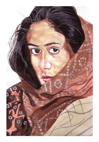 PosterGully Specials, Smita Patil blended grace with glamour Wall Art