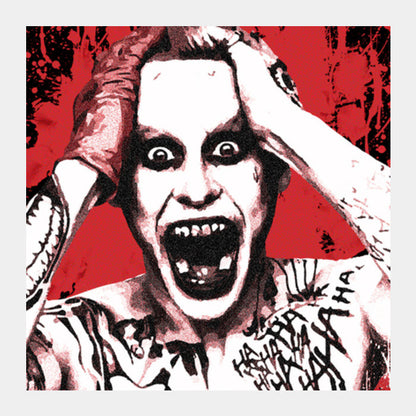 Joker | Suicide Squad  Square Art Prints