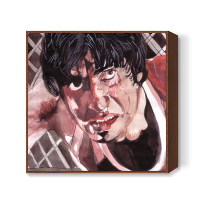 My spirit defines me, says Amitabh Bachchan Square Art Prints