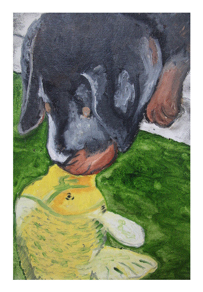 Puppy Love @srijana's Art PosterGully Specials