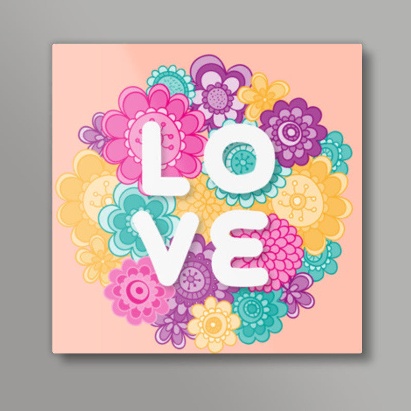 Love Square Art Prints