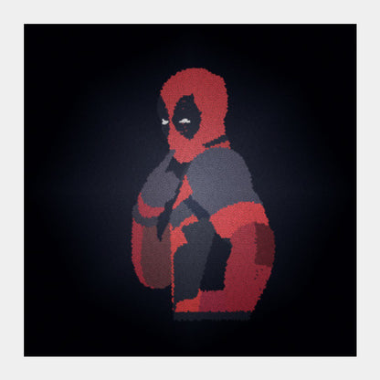 DEADPOOL MOSAIC! Square Art Prints