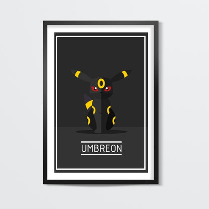 Umbreon Pokemon go Wall Art