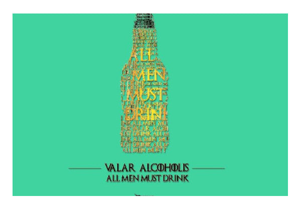 Wall Art, Valar Alcoholis | Artist PenciLove, - PosterGully