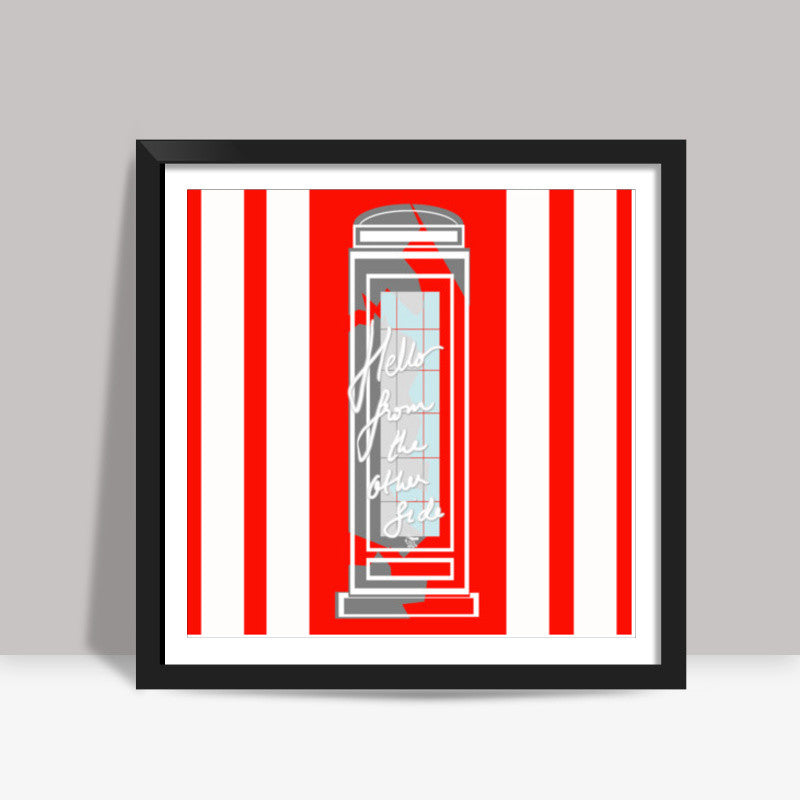 Hello Square Art Prints