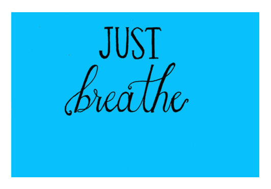 Just Breathe Art Art PosterGully Specials