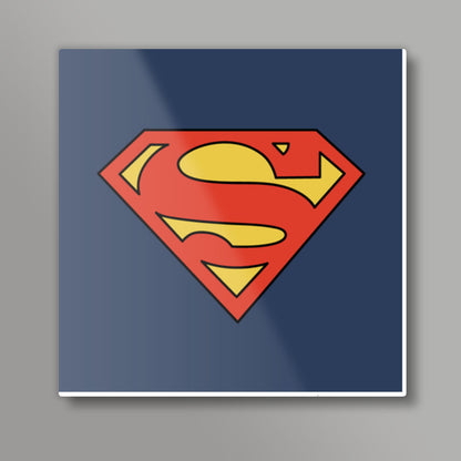 Superman Square Art Prints