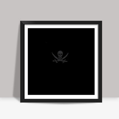 Skull Square Art Prints