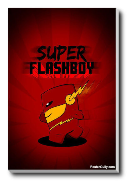 Brand New Designs, Super Flash Boy Artwork