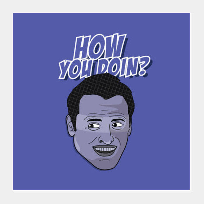 Sitcom Classics - Joey - How You Doing? Square Art Prints PosterGully Specials